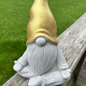 Large Gnome Buddha statue.